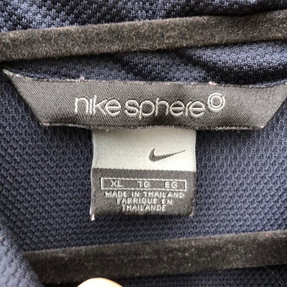 Nike Navy Athletic Polo Shirt - Picture 2 of 4